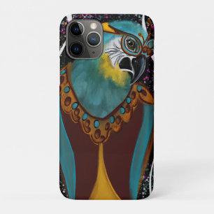 FUNDA PARA iPhone 11 PRO FIESTA PARROTS