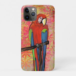 FUNDA PARA iPhone 11 PRO FIESTA PARROTS