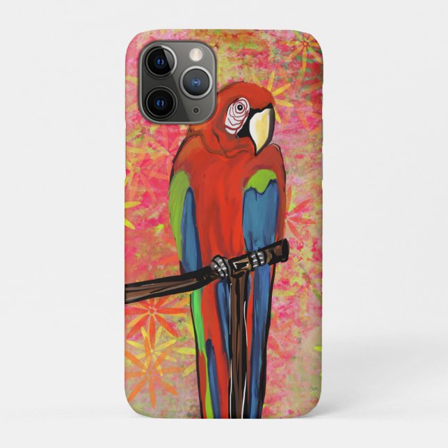 FUNDA DE Case-Mate PARA iPhone FIESTA PARROTS (Reverso)