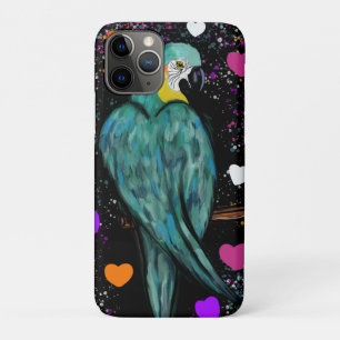 FUNDA PARA iPhone 11 PRO FIESTA PARROTS