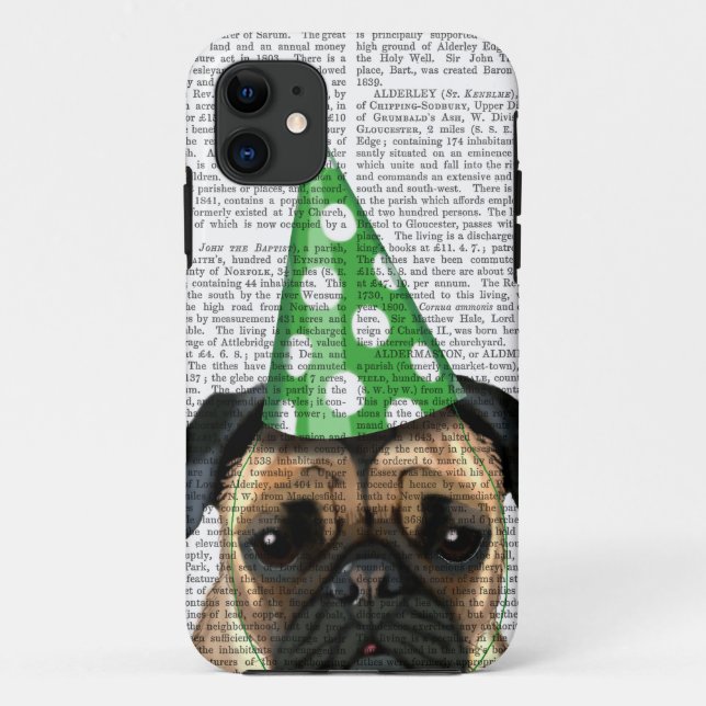 Funda De Case-Mate Para iPhone Fiesta Pug 2 (Reverso)