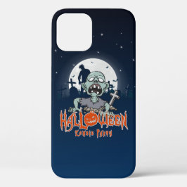 Funda Para iPhone 12 Fiesta Zombie de Halloween |