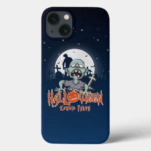 Funda Para iPhone 13 Fiesta Zombie de Halloween
