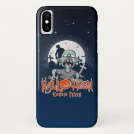 Funda Para iPhone X Fiesta Zombie de Halloween |