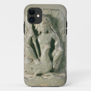 Funda Para iPhone 11 Figura de Skanda con su pavo real, colinas de