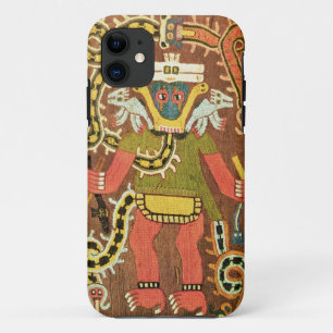 Funda Para iPhone 11 Figura mitológica bordada, Paracas Necropoli