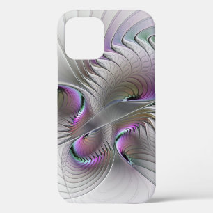 Funda Para iPhone 12 Figura moderna abstracta tímida de fantasía Arte f