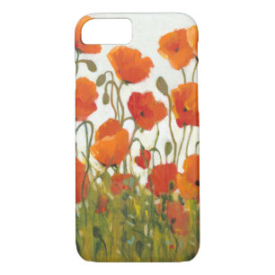 Funda Para iPhone 8/7 Filas de Poppies I