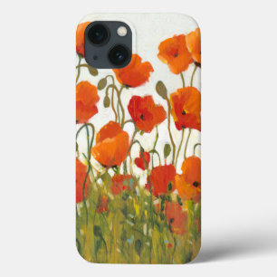 Funda Para iPhone 13 Filas de Poppies I