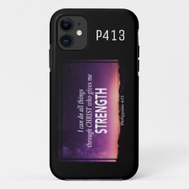 Funda Para iPhone 11 Filipinas 4:13 | PUEDO HACER TODAS LAS COSAS