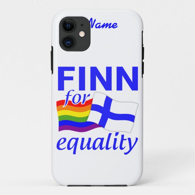Funda De Case-Mate Para iPhone Finn 4 Igualdad personalizado iPhone 5 Funda-mate (Reverso)