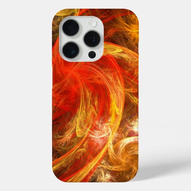 Funda De Case-Mate Para iPhone Firestorm Nova Resumen Arte (Reverso )