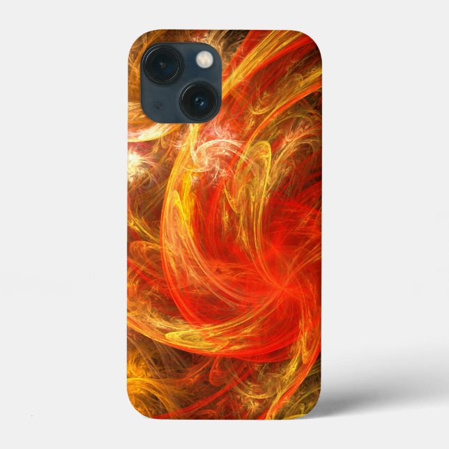 Funda De Case-Mate Para iPhone Firestorm Nova Resumen Arte (Reverso )