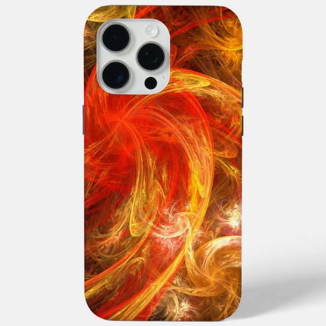 Funda De Case-Mate Para iPhone Firestorm Nova Resumen Arte (Reverso )