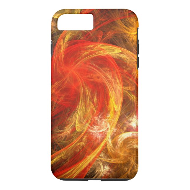 Funda De Case-Mate Para iPhone Firestorm Nova Resumen Arte duro (Reverso)