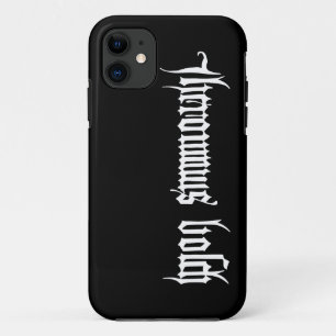 Funda Para iPhone 11 firma autógrafa de jerónimo bosco pintor medie