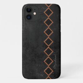 Funda Para iPhone 11 Firma de cobre negro