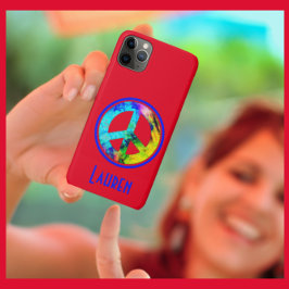 Funda Para iPhone 11 Pro Max Firma de paz negrita Funda-maleta para iPhone