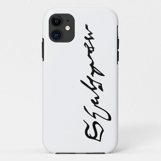 Funda De Case-Mate Para iPhone Firma de William Shakespeare (Reverso)