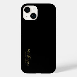 Funda Para iPhone 14 De Case-Mate Firma elegante de guión comercial