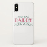Funda Para iPhone X First Time Dad 2022<br><div class="desc">Colorful First Time Dad 2022 design. All your Dad 2022 friends will love this product. First Time Dad Est 2022 Fathers Day t shirt, Funny Dad Fathers Day tshirt,  Dad fathers day  Promoted to Daddy 2022 funny gift for new dad First Time dad.</div>