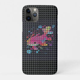 Funda Para iPhone 11 Pro Fish Behind Net Illustration