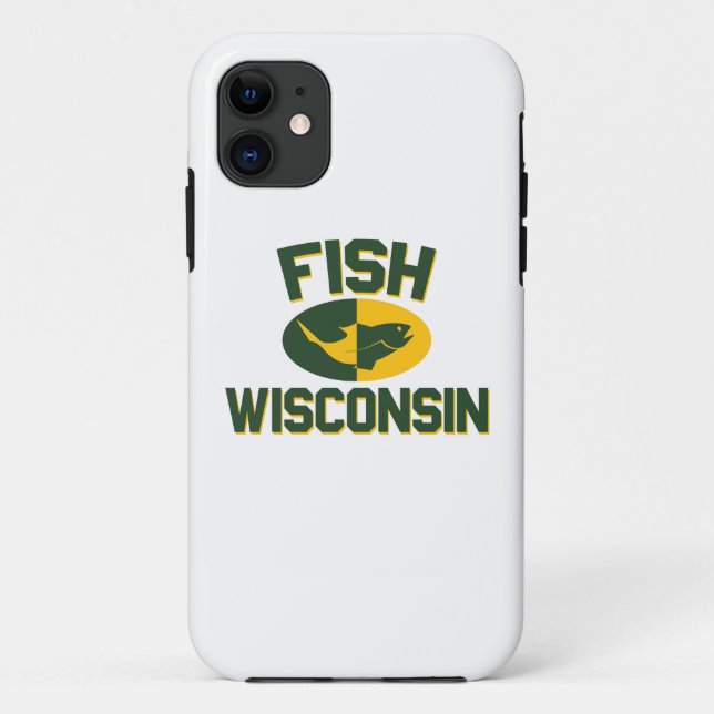 Funda De Case-Mate Para iPhone Fish Wisconsin (Reverso)