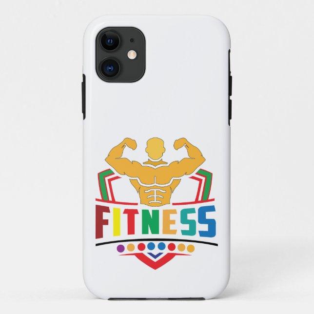 Funda De Case-Mate Para iPhone Fitness Lifestyle – Train Hard Stay Strong (Reverso)