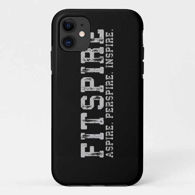 Funda De Case-Mate Para iPhone Fitspire - Aspire, Perspire, Inspire - Workout (Reverso)