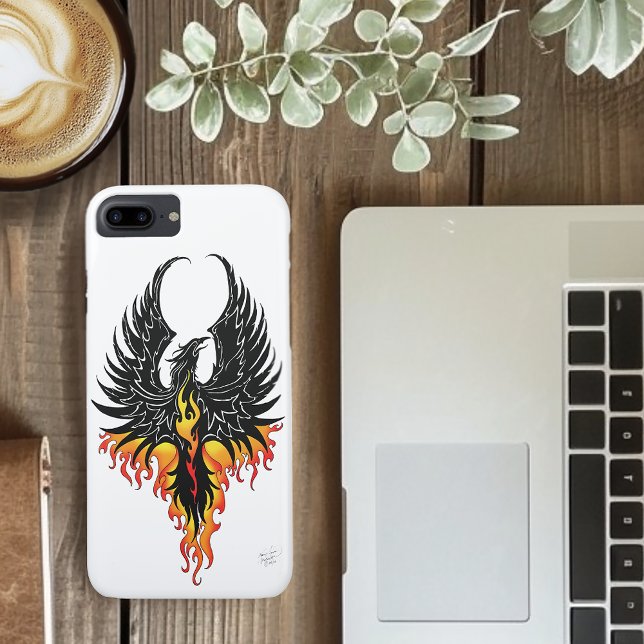 Funda De Case-Mate Para iPhone Flamas tribales Phoenix Firebird (Subido por el creador)