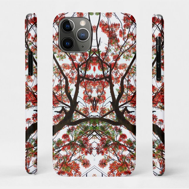 Funda De Case-Mate Para iPhone Flamboyante resumen de la poinciana real (Subido por el creador)