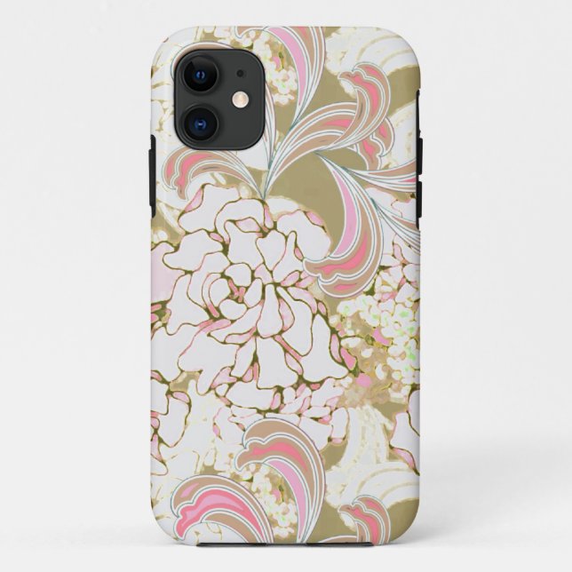 Funda De Case-Mate Para iPhone Flamenco del Gardenia (Reverso)