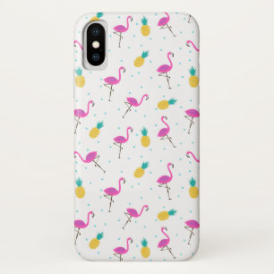 Funda Para iPhone X Flamencos de neón 2