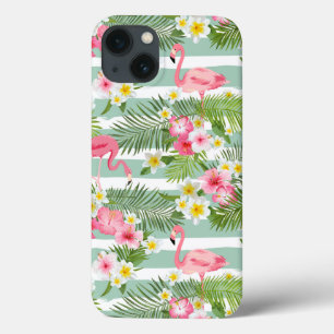 Funda Para iPhone 13 Flamencos Y Tiras
