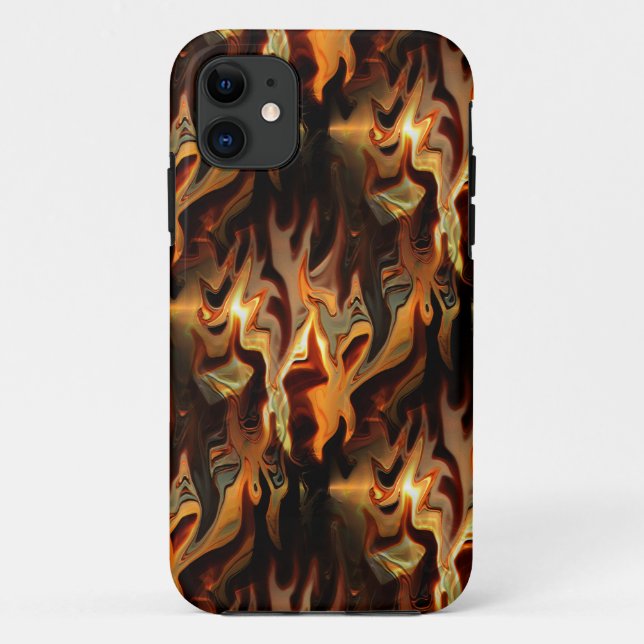 Funda De Case-Mate Para iPhone Flames bailarinas...... (Reverso)