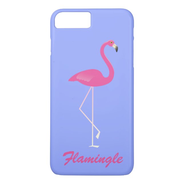 Funda De Case-Mate Para iPhone Flamingle Flamingo iPhone 7 Plus - púrpura (Reverso)