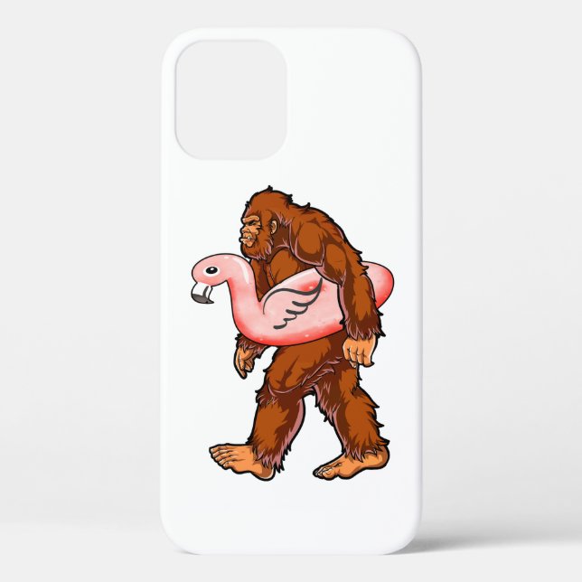 Funda De Case-Mate Para iPhone Flamingo Bigfoot (Reverso )