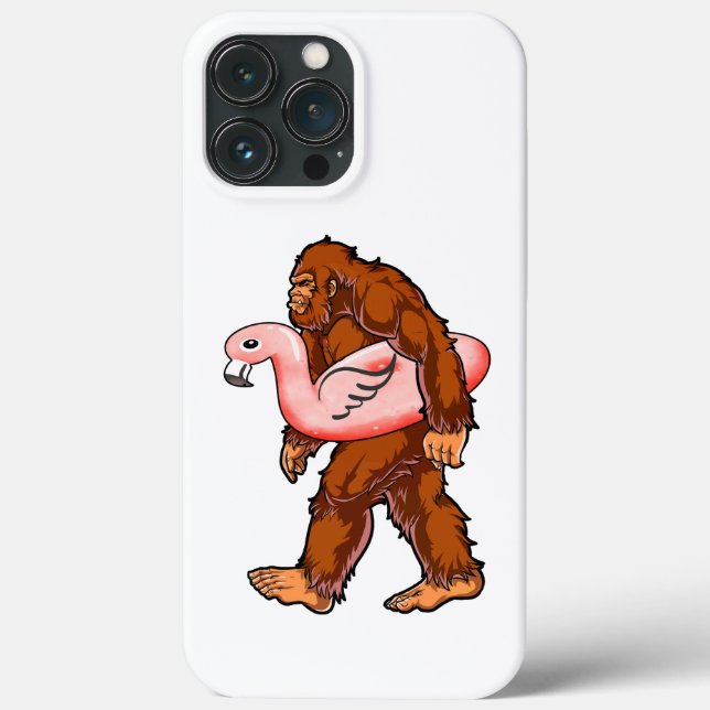 Funda De Case-Mate Para iPhone Flamingo Bigfoot (Reverso )