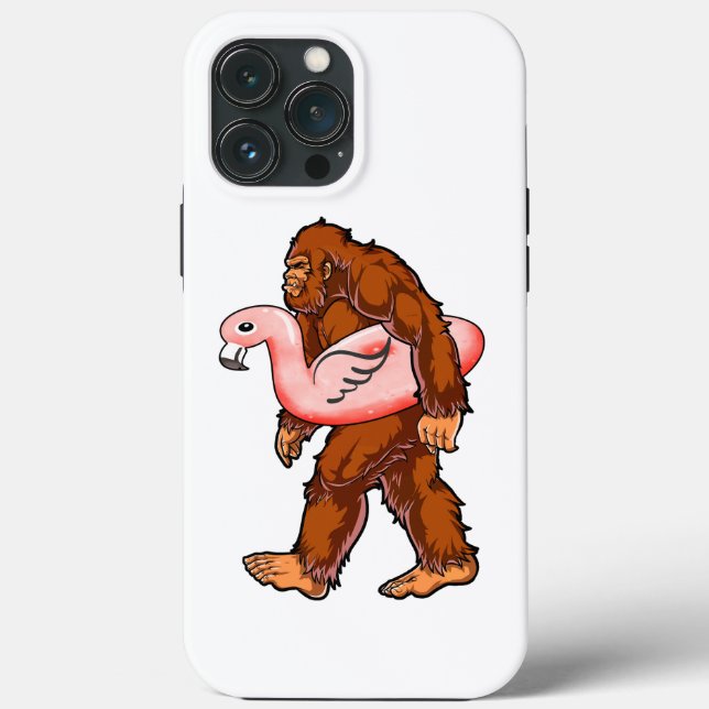 Funda De Case-Mate Para iPhone Flamingo Bigfoot (Reverso )