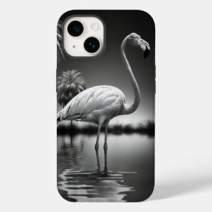 Funda Para iPhone 14 De Case-Mate Flamingo en un estanque
