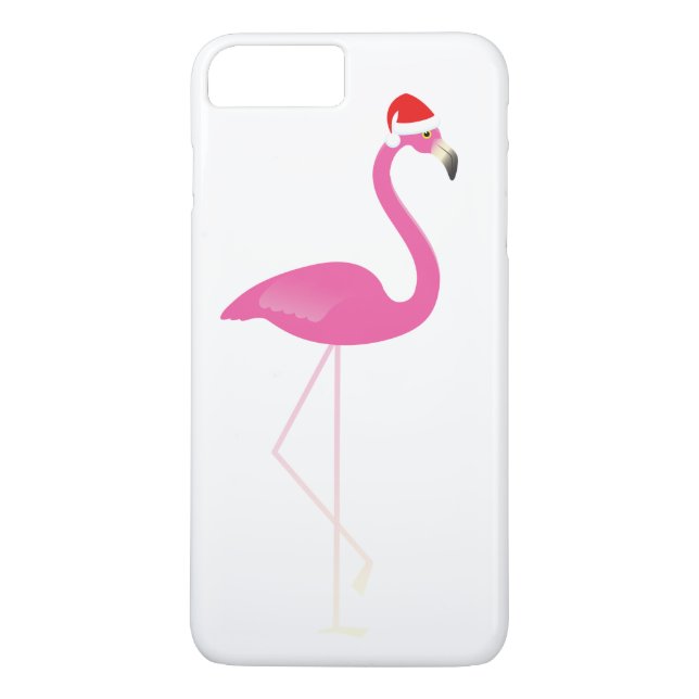 Funda De Case-Mate Para iPhone Flamingo iPhone 7 en blanco (Reverso)