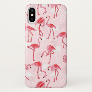 Funda Para iPhone X Flamingo rosa