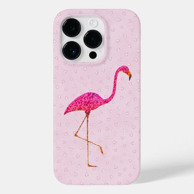 Funda De Case-Mate Para iPhone Flamingo rosa (Reverso )