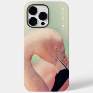 Funda Para iPhone 14 Pro Max De Case-Mate Flamingo Rosado Verano Tropical Florida