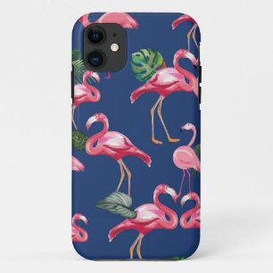Funda Para iPhone 11 Flamingos Aman Patrón 2
