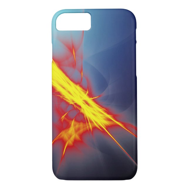 Funda De Case-Mate Para iPhone Flash abstracto (Reverso)
