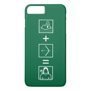 Funda Para iPhone 8 Plus/7 Plus Flecha   Ecuación de flecha verde