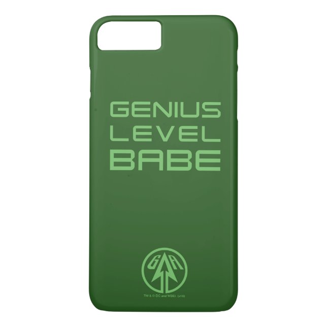 Funda De Case-Mate Para iPhone Flecha | Genius Level Babe (Reverso)