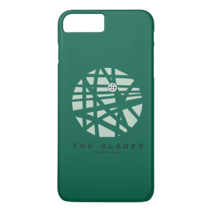 Funda Para iPhone 8 Plus/7 Plus Flecha Mapa de Glades City