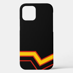 Funda Para iPhone 12 Pro Flechas de banderas de orgullo de goma de Slippery
